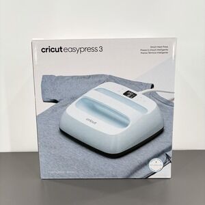 Cricut EasyPress 3 9"x9" Smart Heat Press - Zen Blue (2009144)